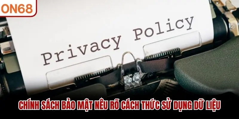chính sách bảo mật