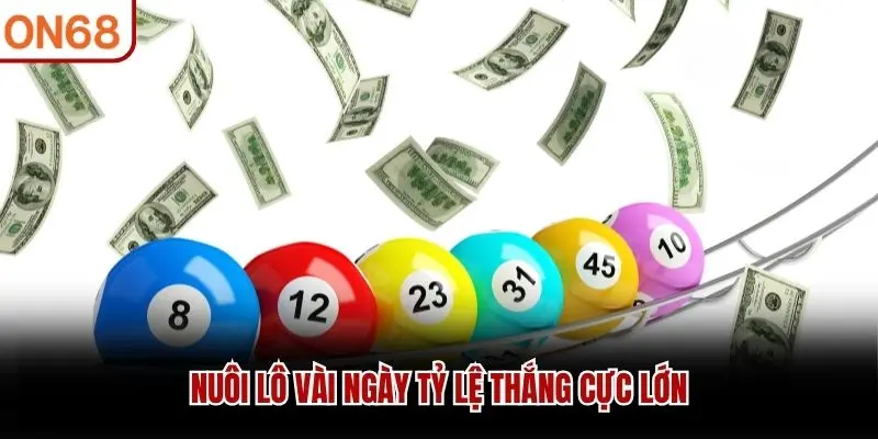 Nuôi lô vài ngày tỷ lệ thắng cực lớn